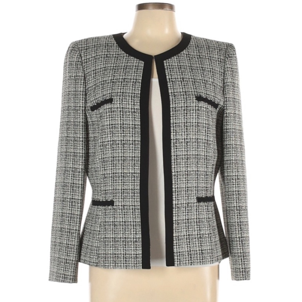 Tahari Arthur S. Levine tweed jacket